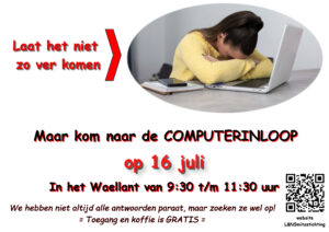 Laat het niet zo ver komen